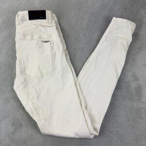 Kollar White Denim Bottom Whitr Jeans Men's Size 32 US